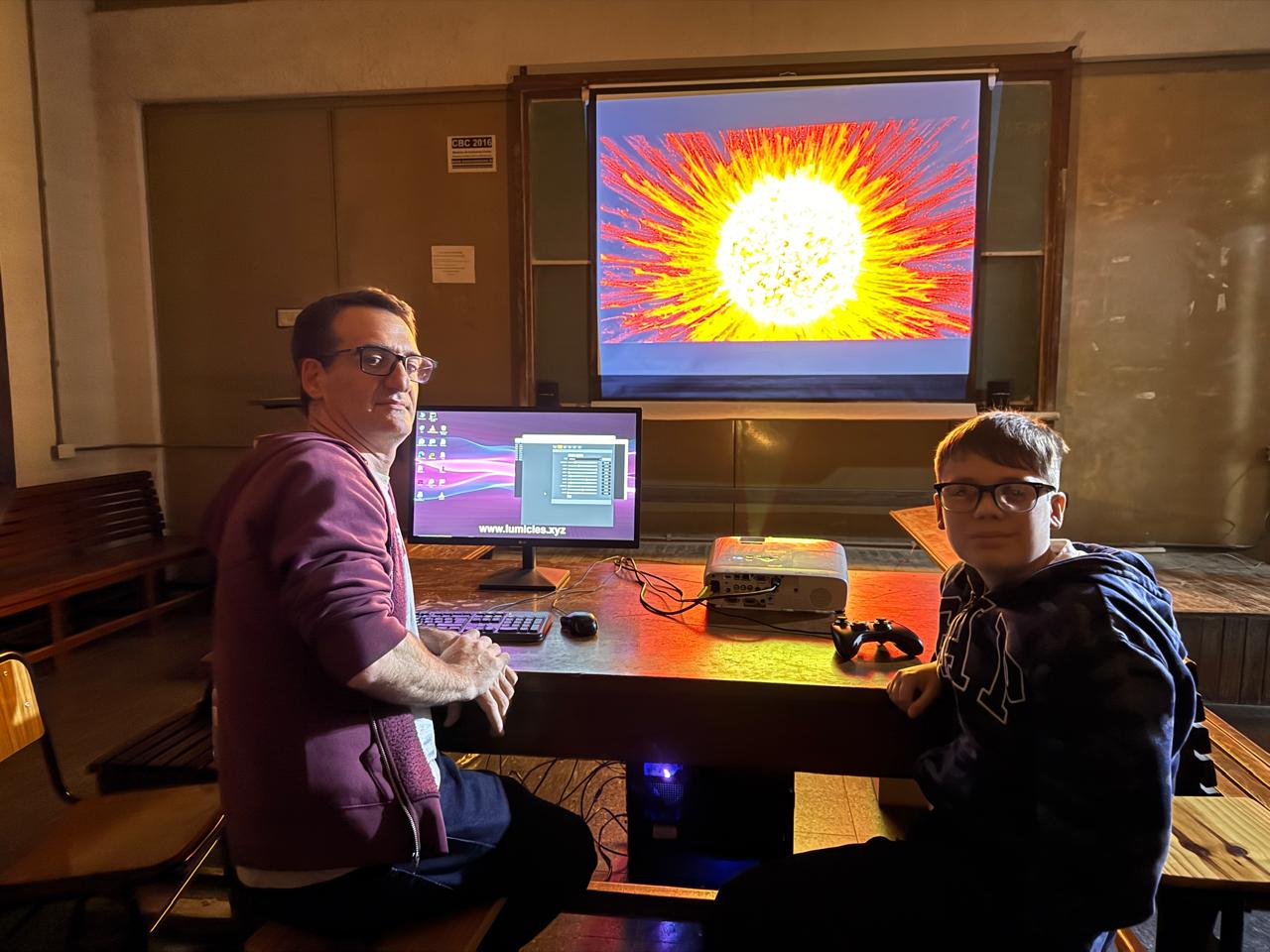 Lumicles at the Night of Museums, Buenos Aires, 2025 (4/7)